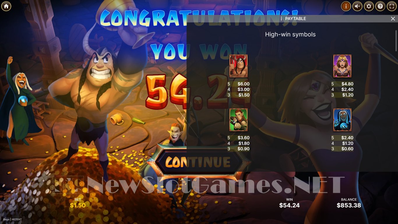 Rage Slot Slot Image in Demo - pic. 14
