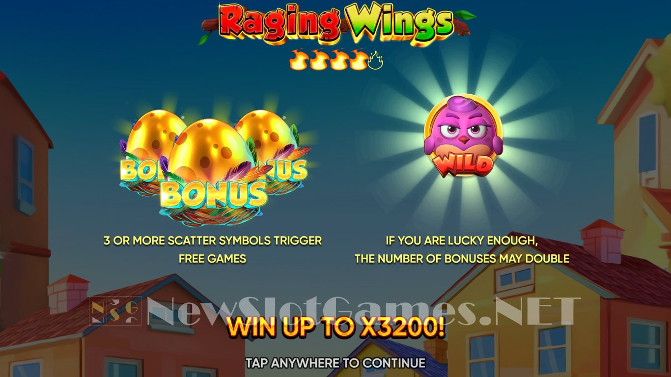 Raging Wings Slot Demo Image