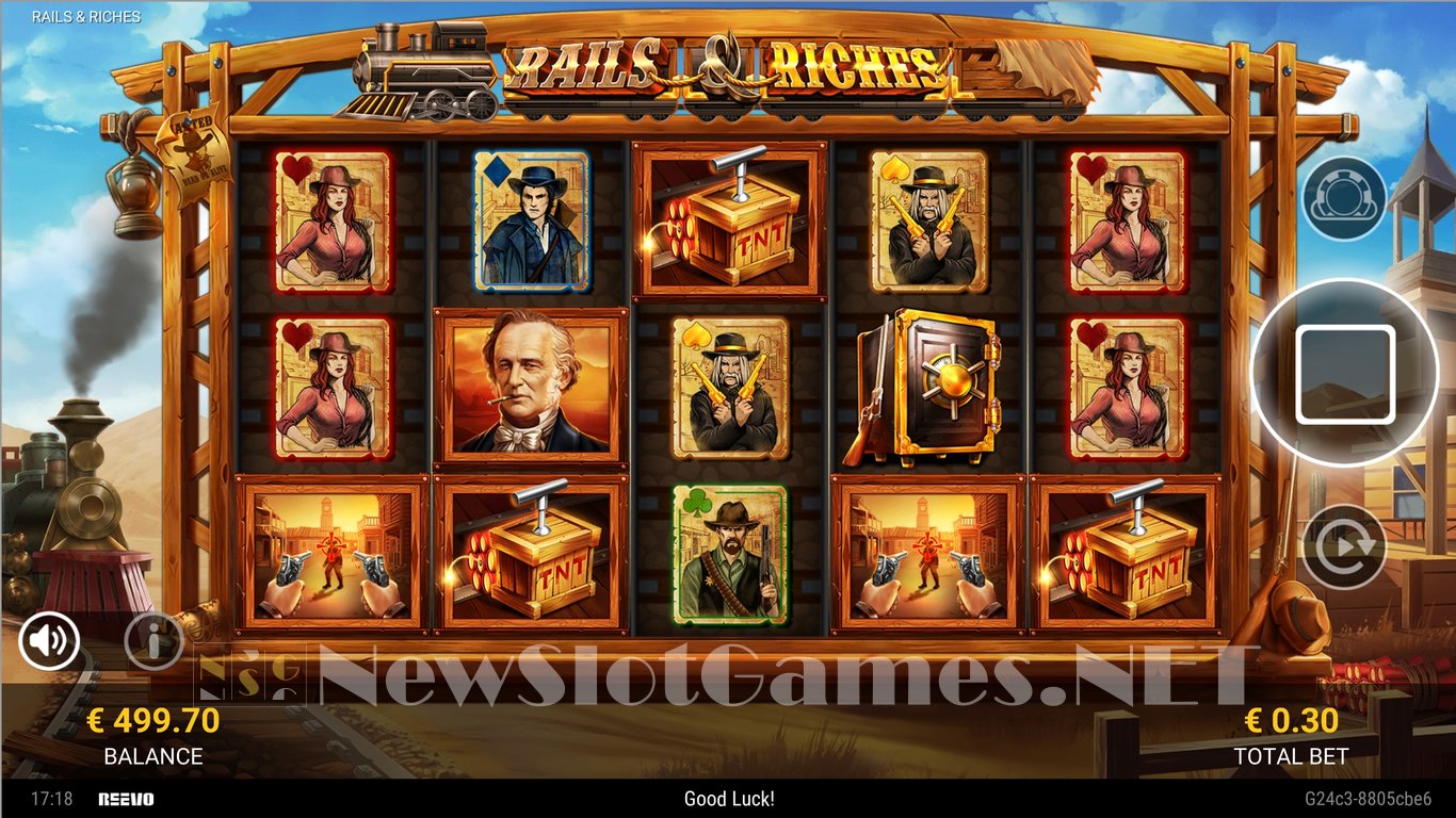 Rails & Riches Slot Slot Image in Demo - pic. 2