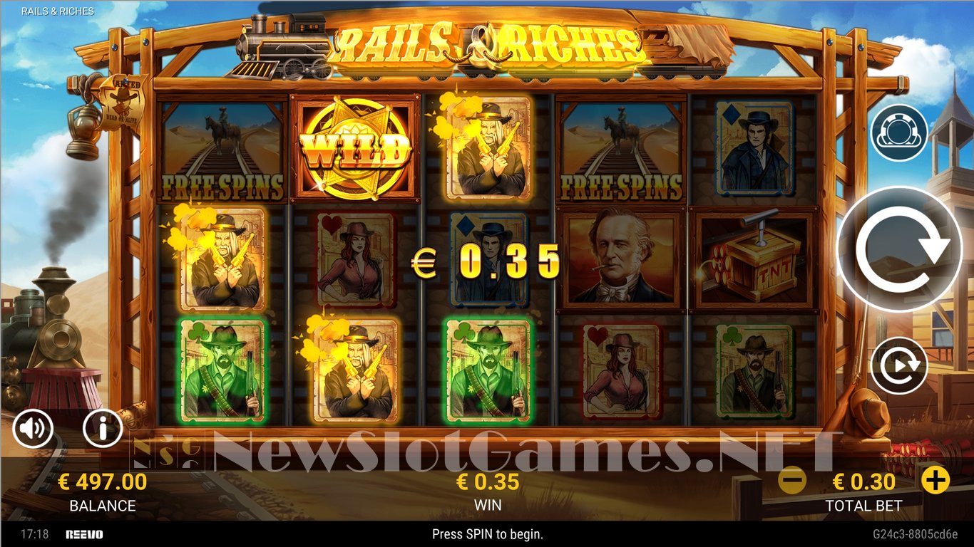 Rails & Riches Slot Slot Image in Demo - pic. 6