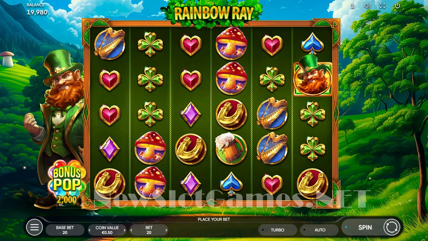 Rainbow Ray Slot Demo Image