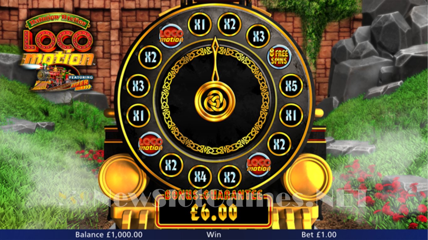 Rainbow Riches Locomotion Slot Slot Image in Demo - pic. 3