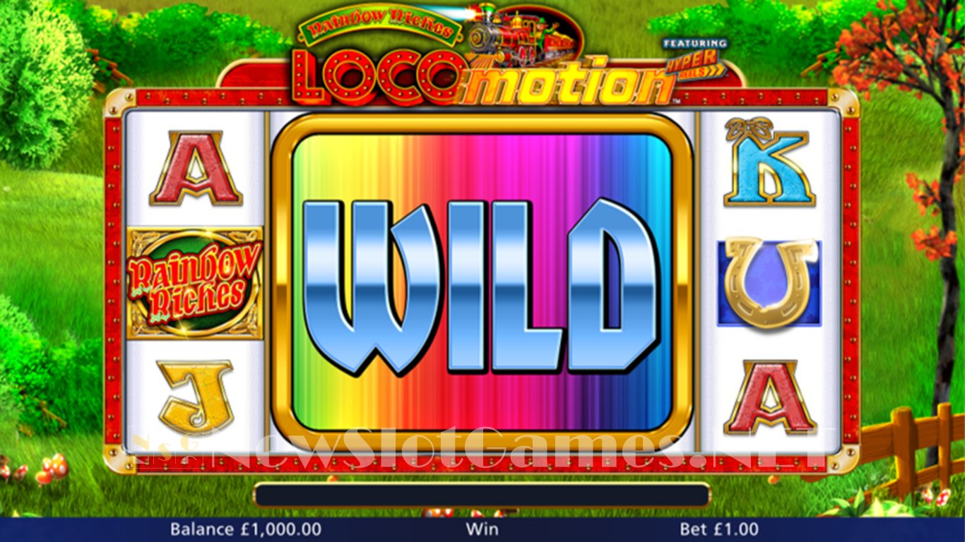 Rainbow Riches Locomotion Slot Slot Image in Demo - pic. 4