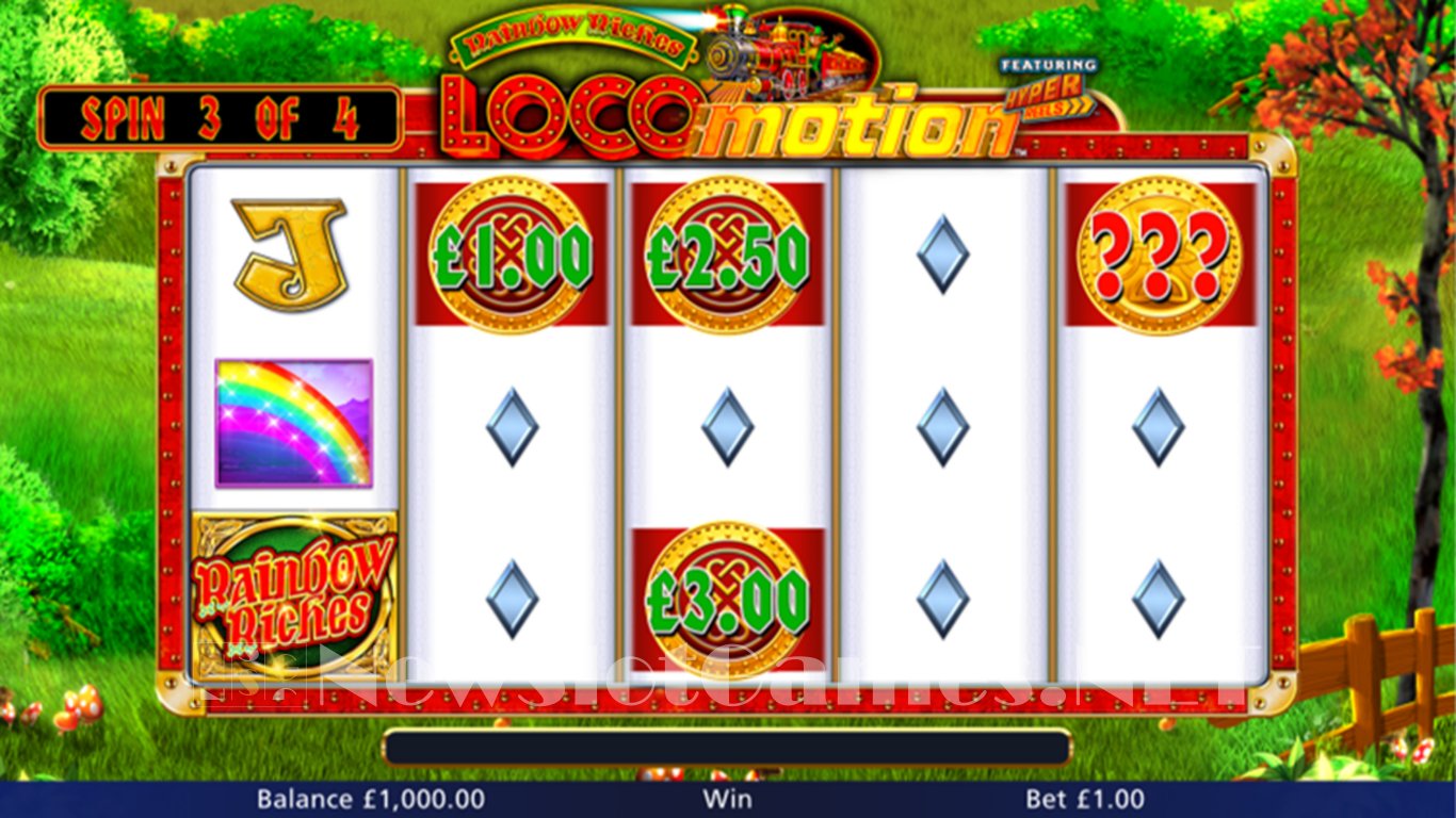 Rainbow Riches Locomotion Slot Slot Image in Demo - pic. 5