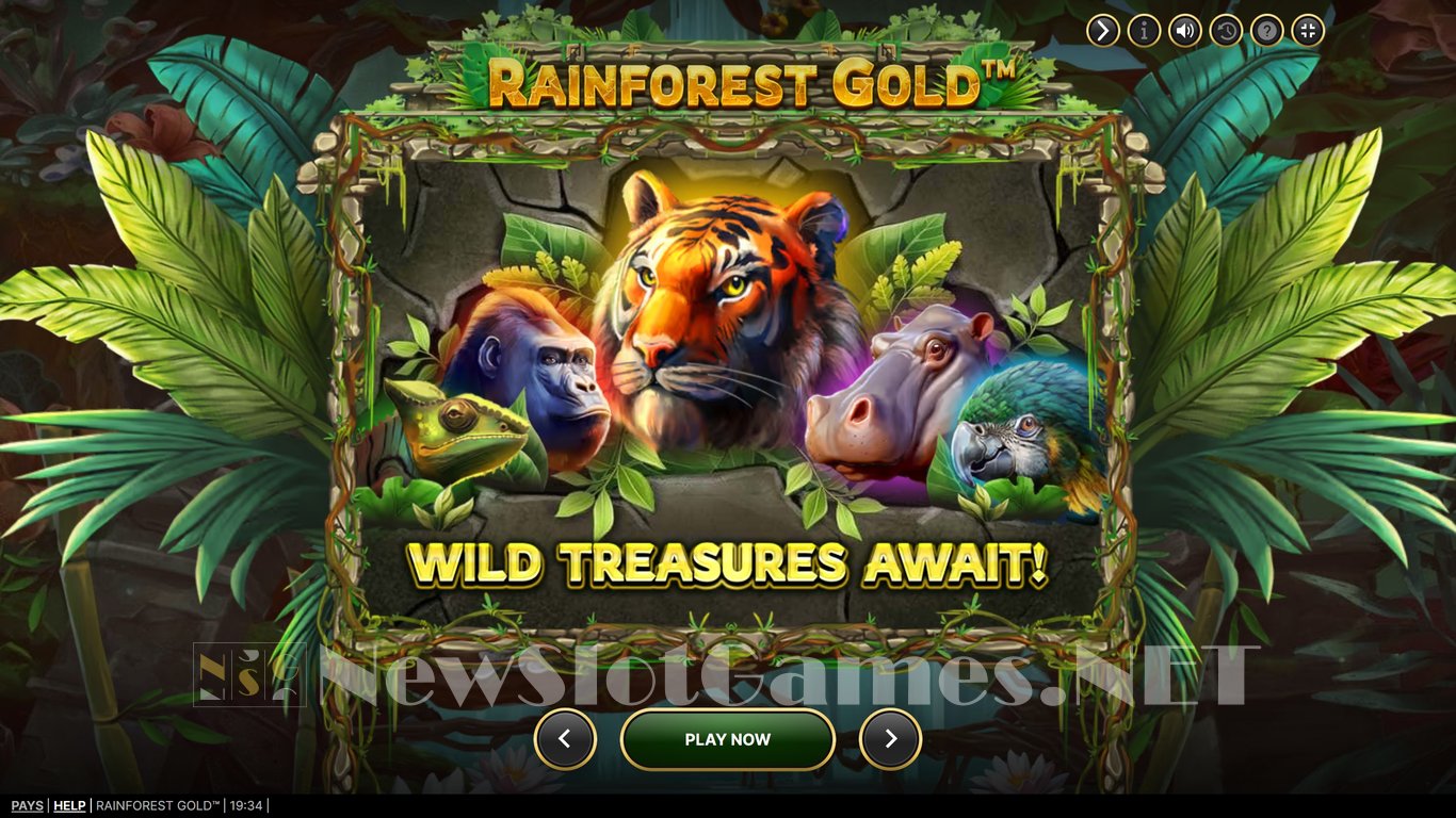 Rainforest Gold Slot Demo Image