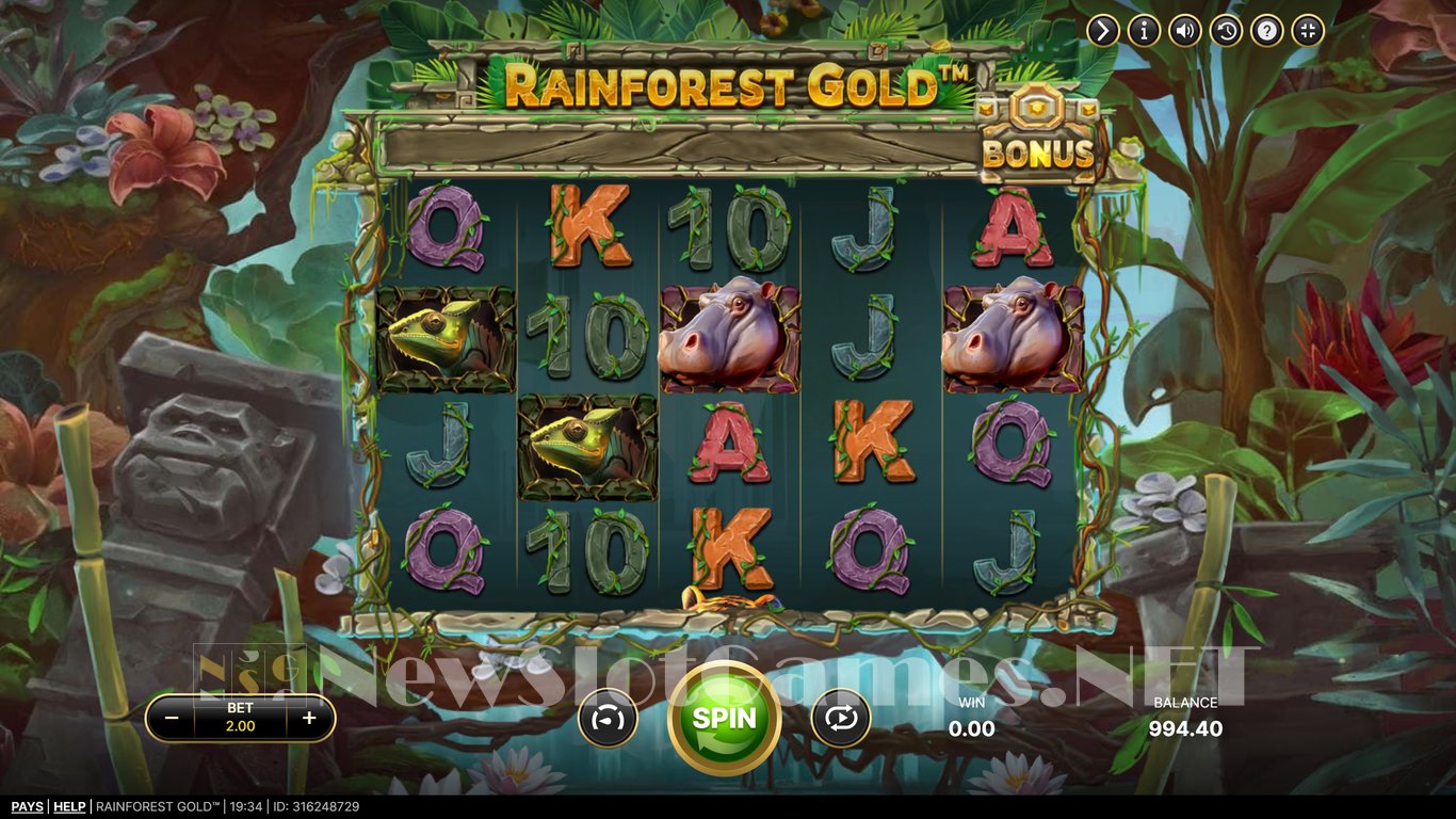 Rainforest Gold Slot Slot Image in Demo - pic. 4