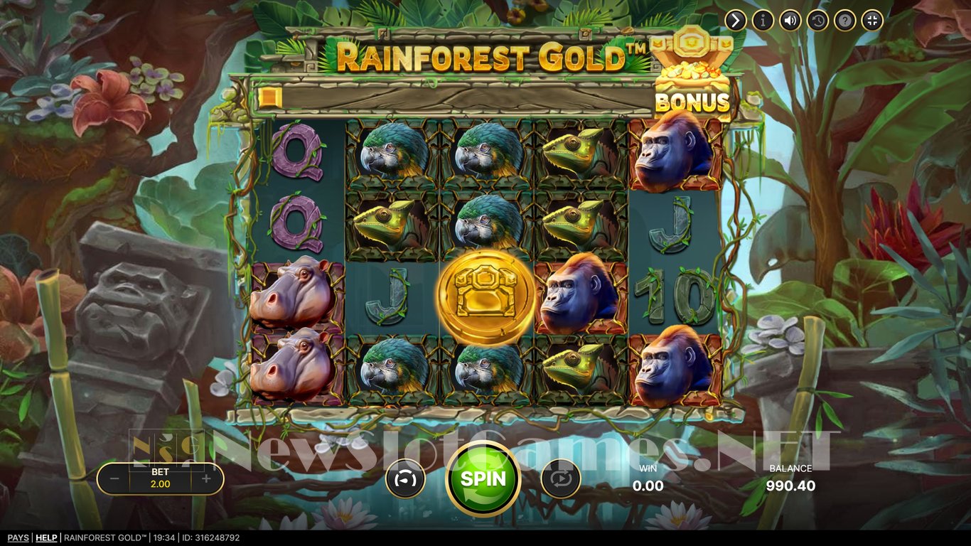 Rainforest Gold Slot Slot Image in Demo - pic. 5