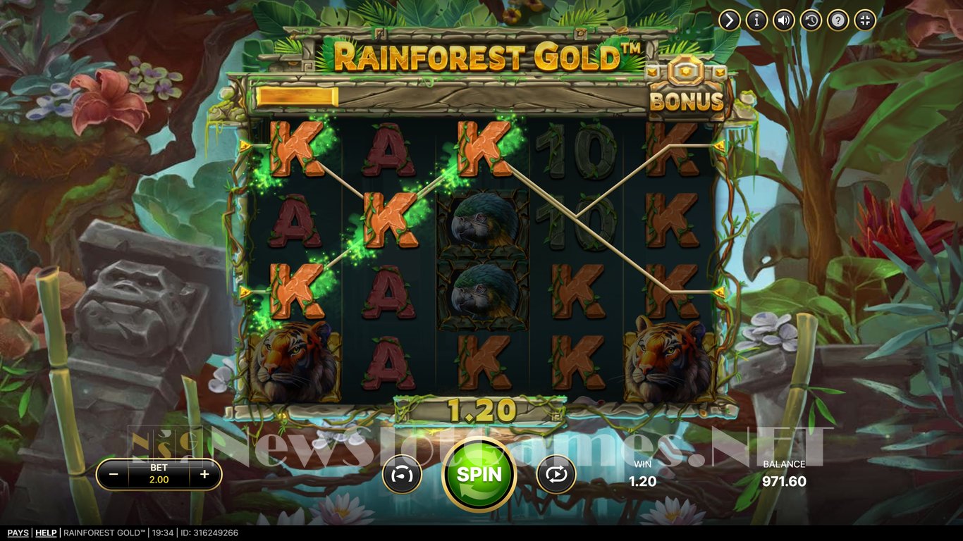 Rainforest Gold Slot Slot Image in Demo - pic. 6