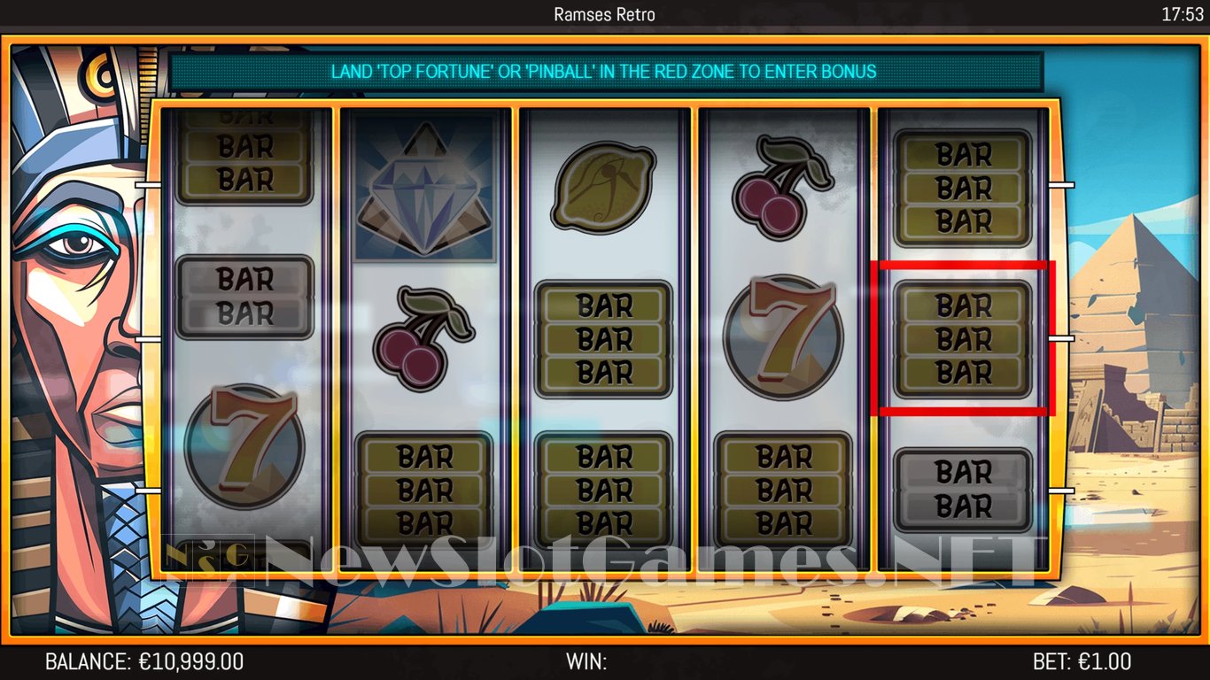 Ramses Retro Slot Demo Image