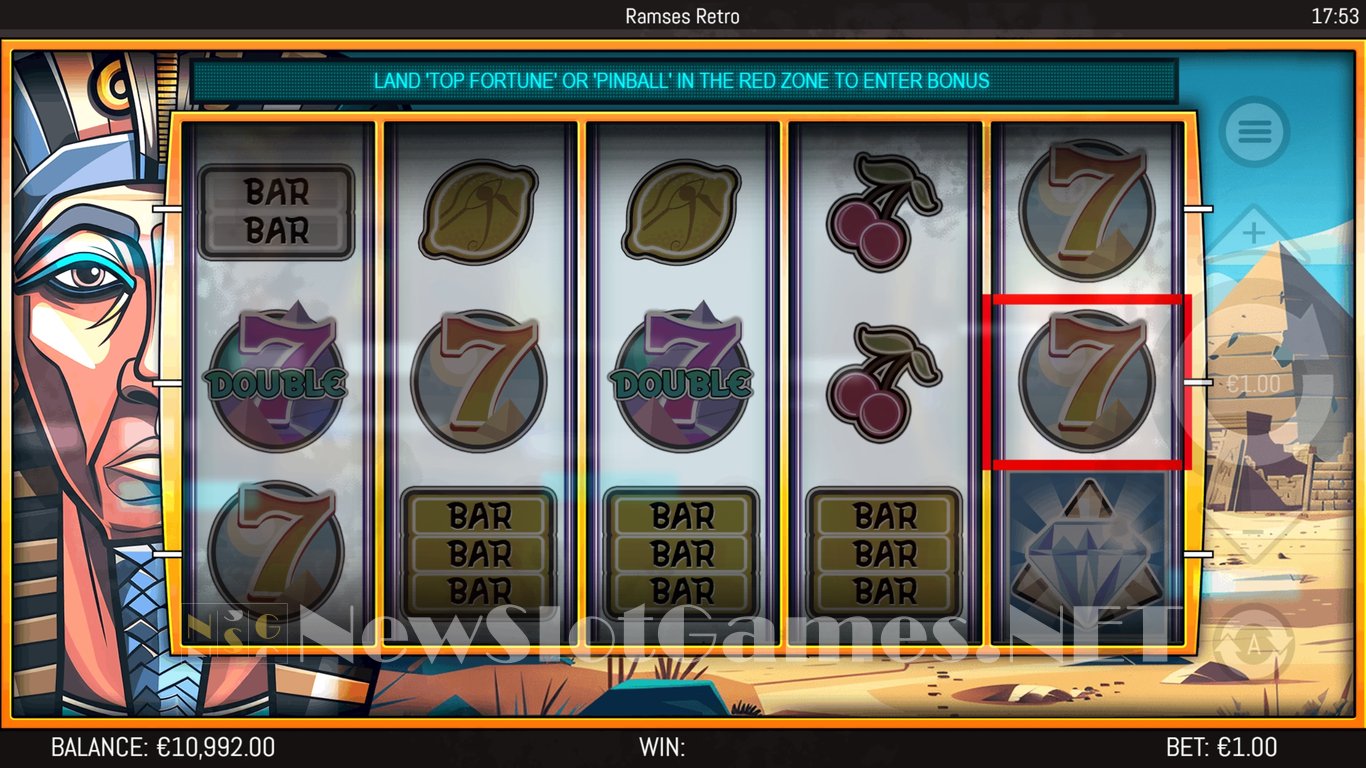 Ramses Retro Slot Slot Image in Demo - pic. 3