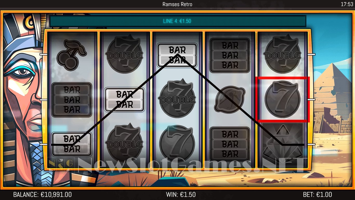 Ramses Retro Slot Slot Image in Demo - pic. 4
