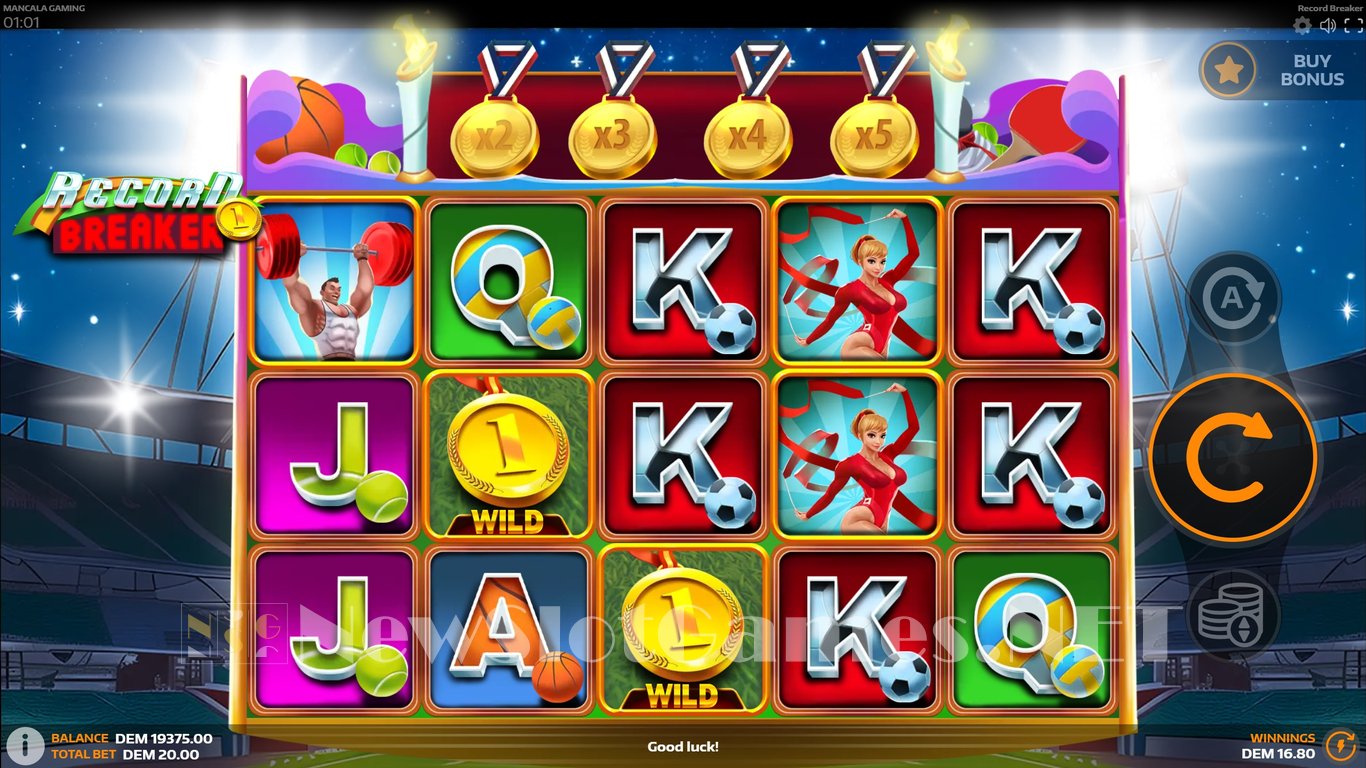 Record Breaker Slot Slot Image in Demo - pic. 3