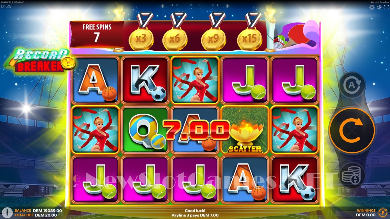 Record Breaker Slot Slot Image in Demo - pic. 6