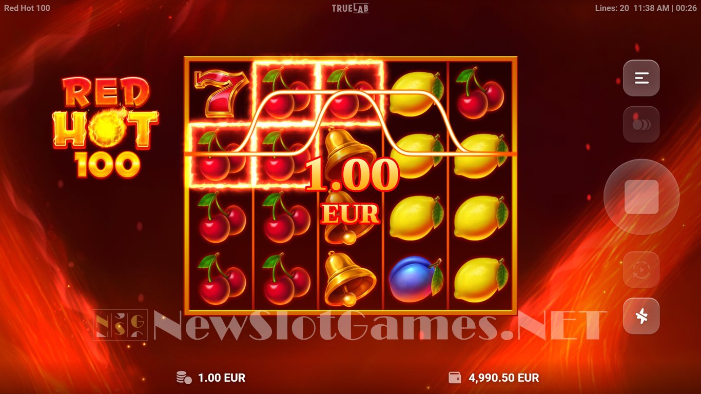 Red Hot 100 Slot Slot Image in Demo - pic. 10