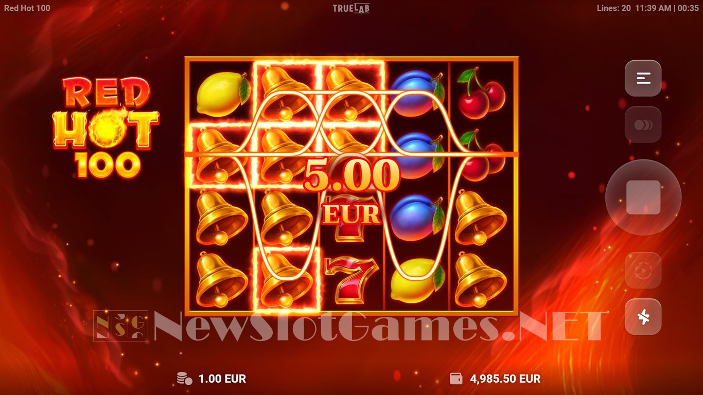 Red Hot 100 Slot Slot Image in Demo - pic. 11