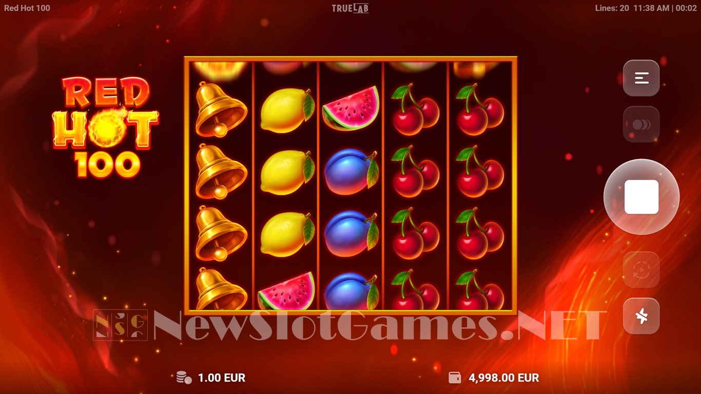 Red Hot 100 Slot Slot Image in Demo - pic. 2