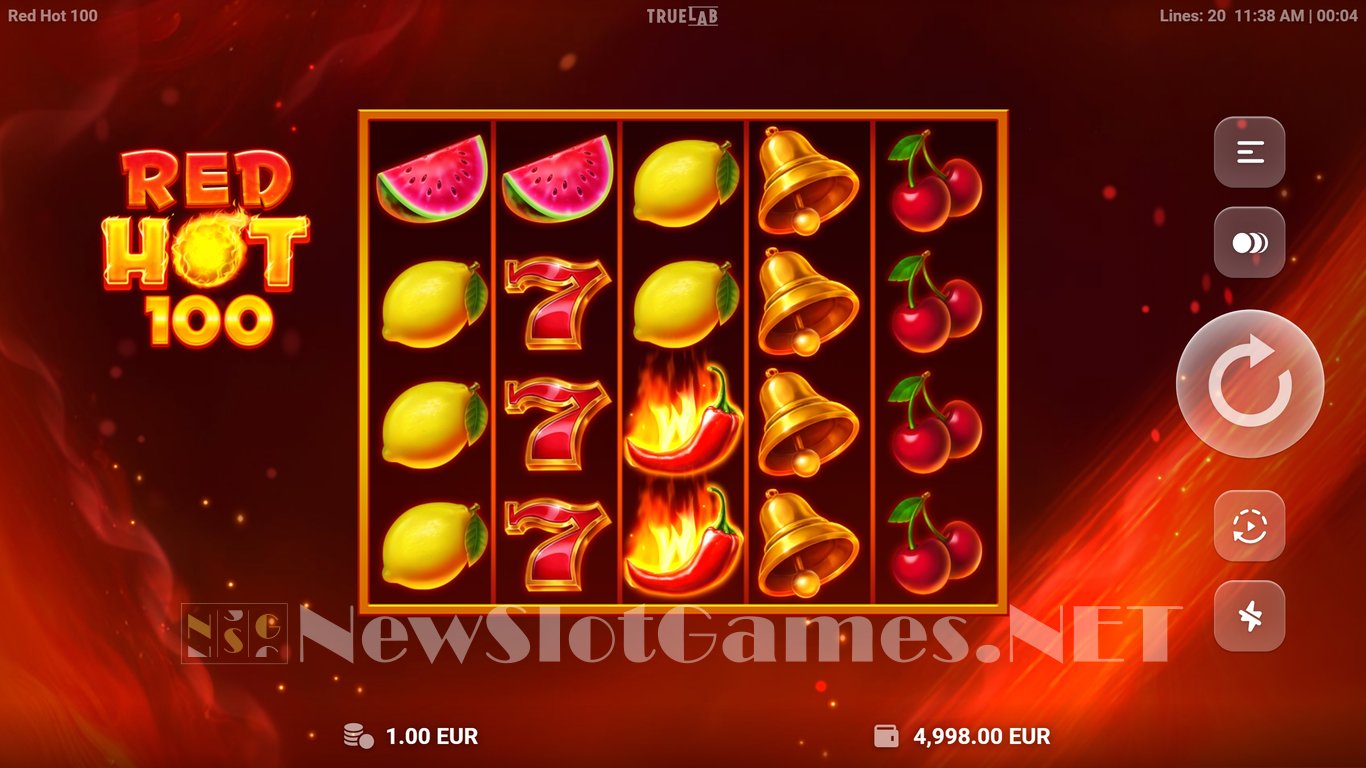 Red Hot 100 Slot Slot Image in Demo - pic. 3