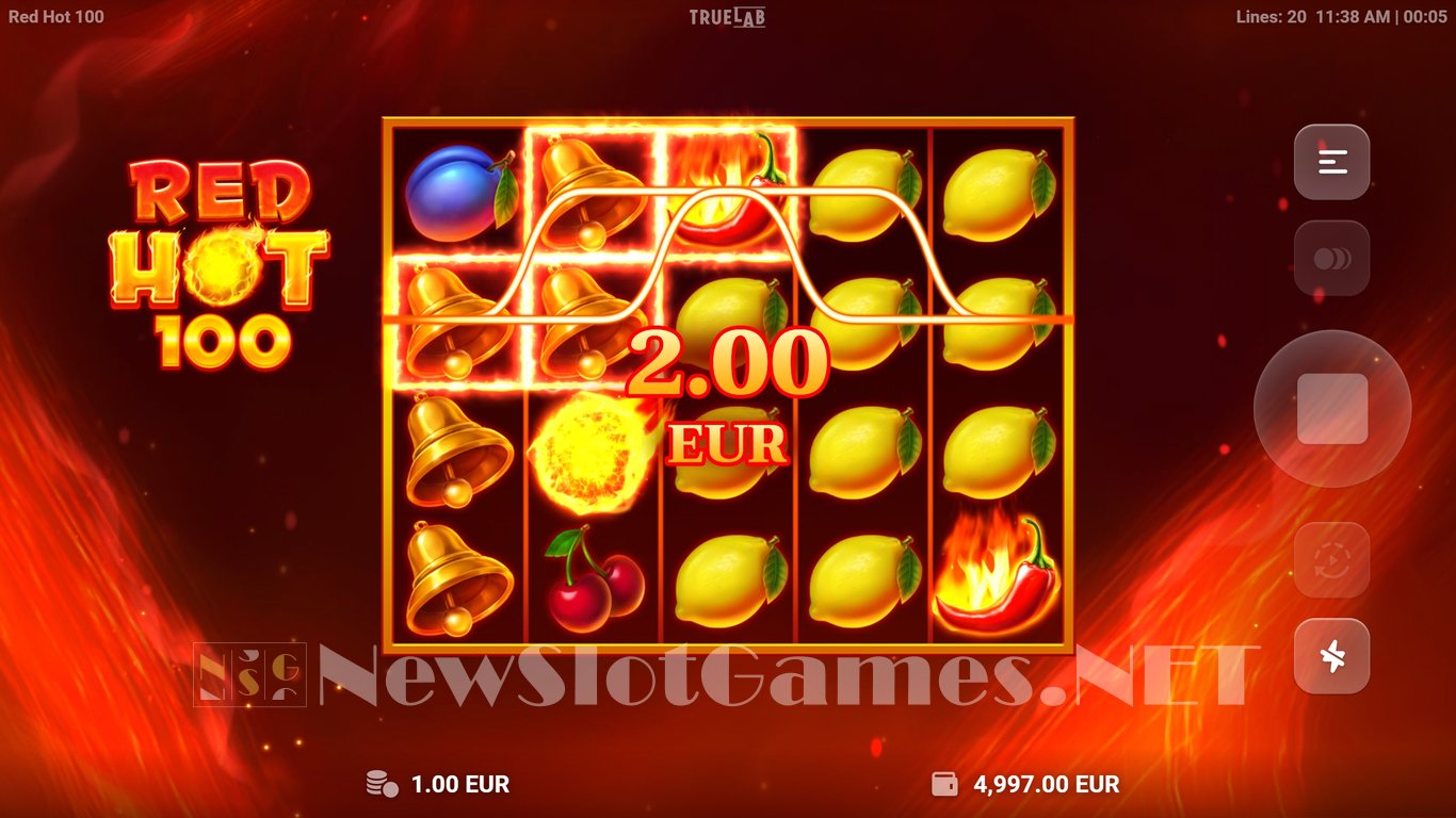 Red Hot 100 Slot Slot Image in Demo - pic. 4