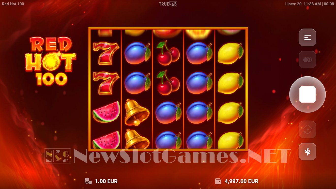 Red Hot 100 Slot Slot Image in Demo - pic. 5