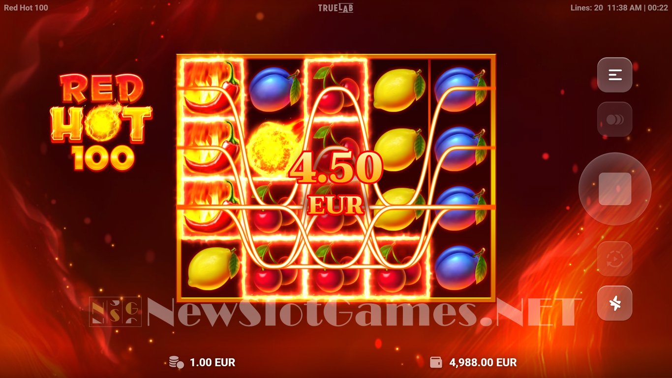 Red Hot 100 Slot Slot Image in Demo - pic. 9