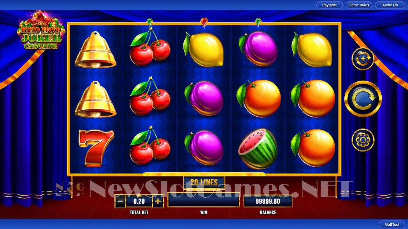 Red Hot Joker Cascade Slot Slot Image in Demo - pic. 2