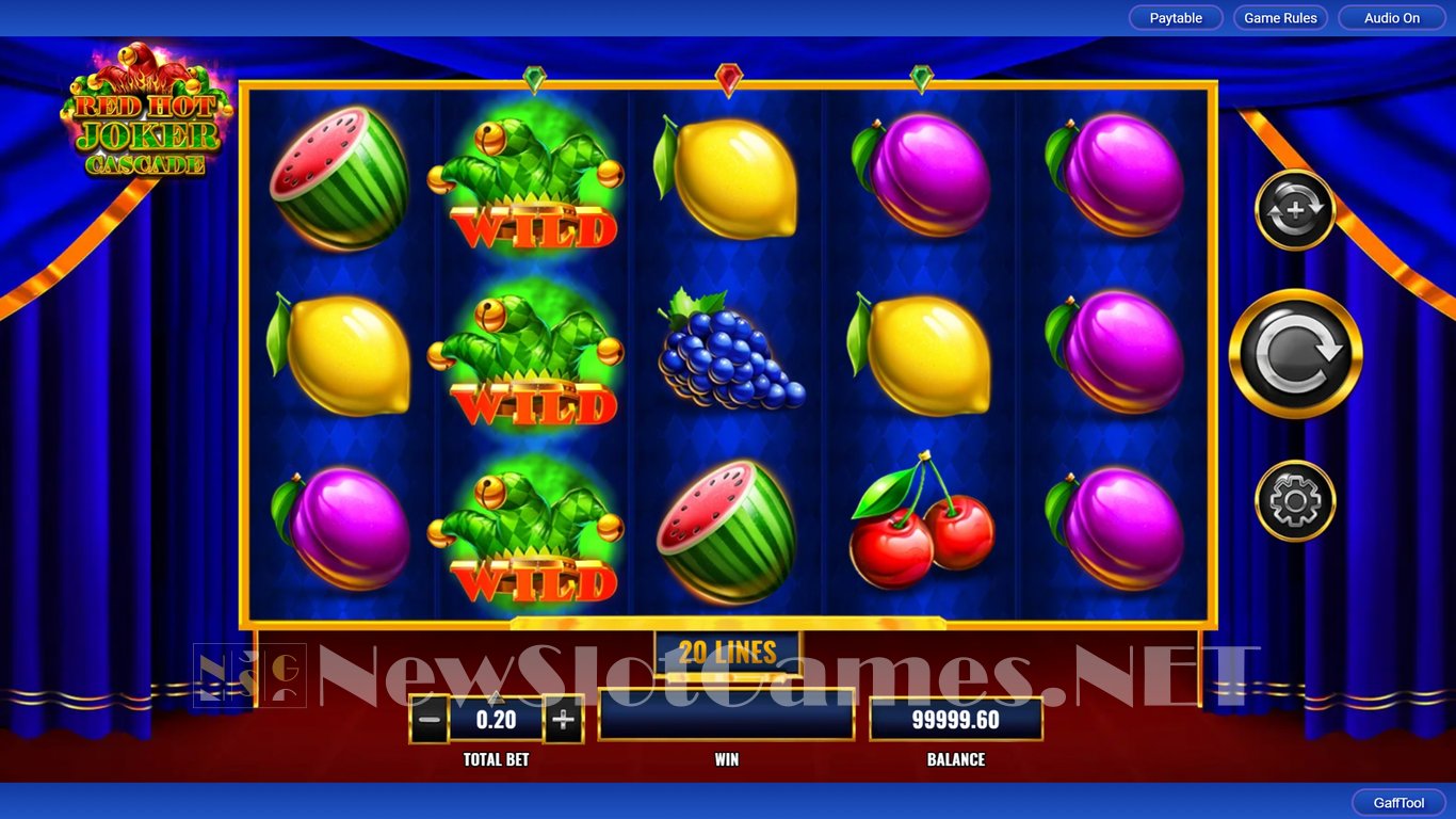 Red Hot Joker Cascade Slot Slot Image in Demo - pic. 3