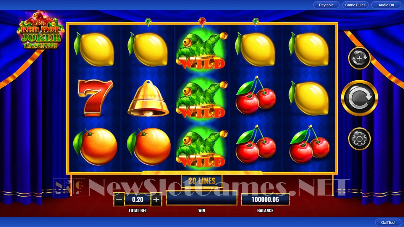 Red Hot Joker Cascade Slot Slot Image in Demo - pic. 6