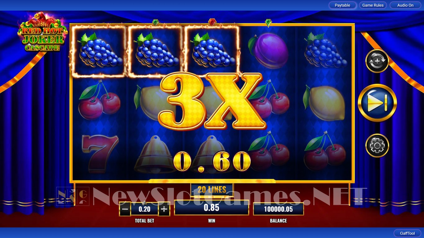 Red Hot Joker Cascade Slot Slot Image in Demo - pic. 9