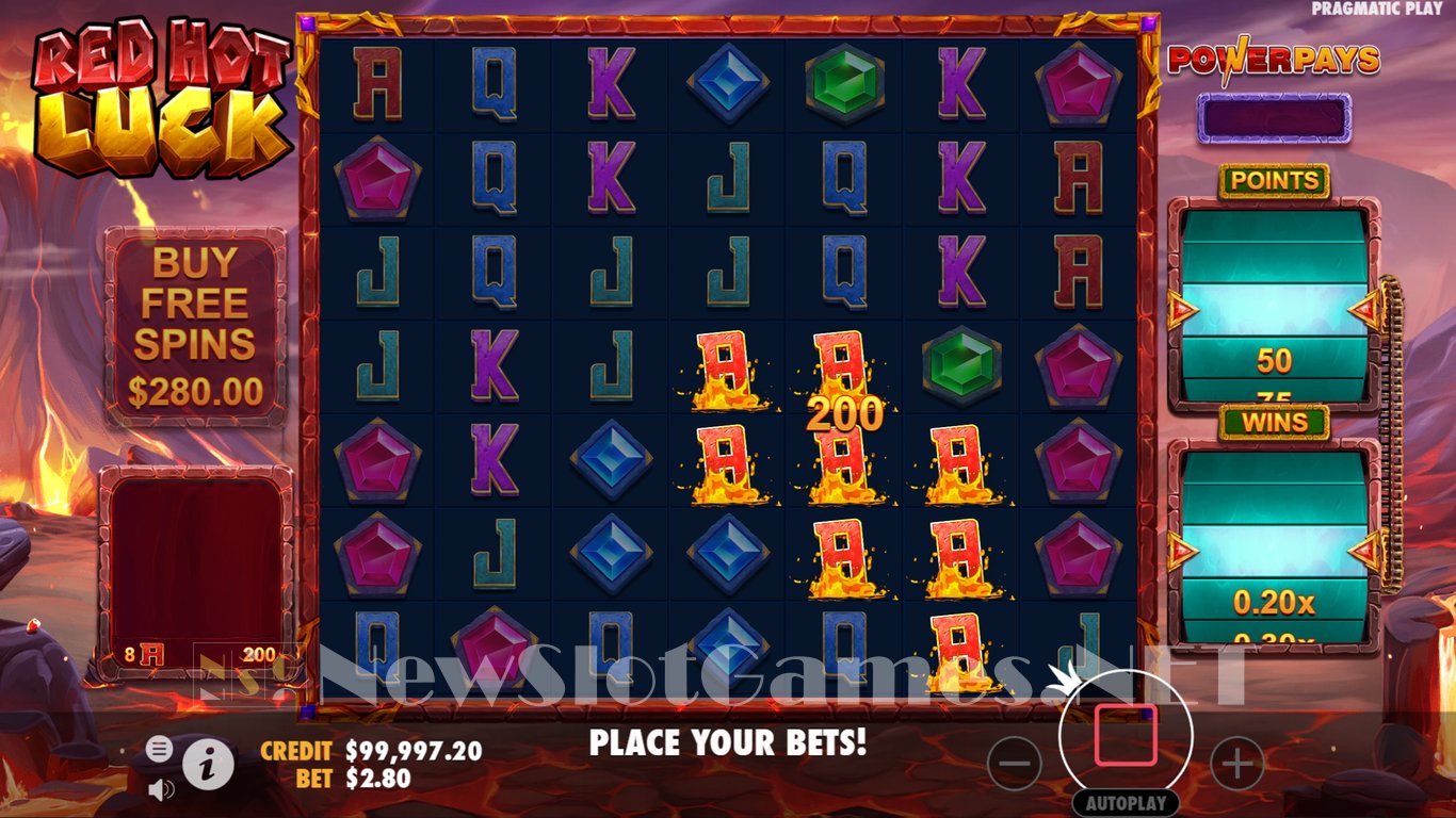 Red Hot Luck Slot Slot Image in Demo - pic. 2