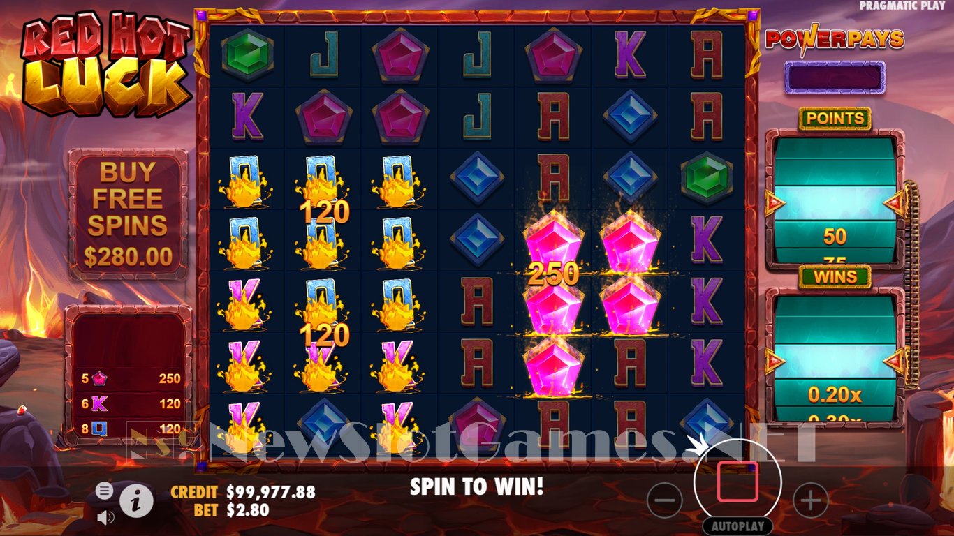 Red Hot Luck Slot Slot Image in Demo - pic. 3