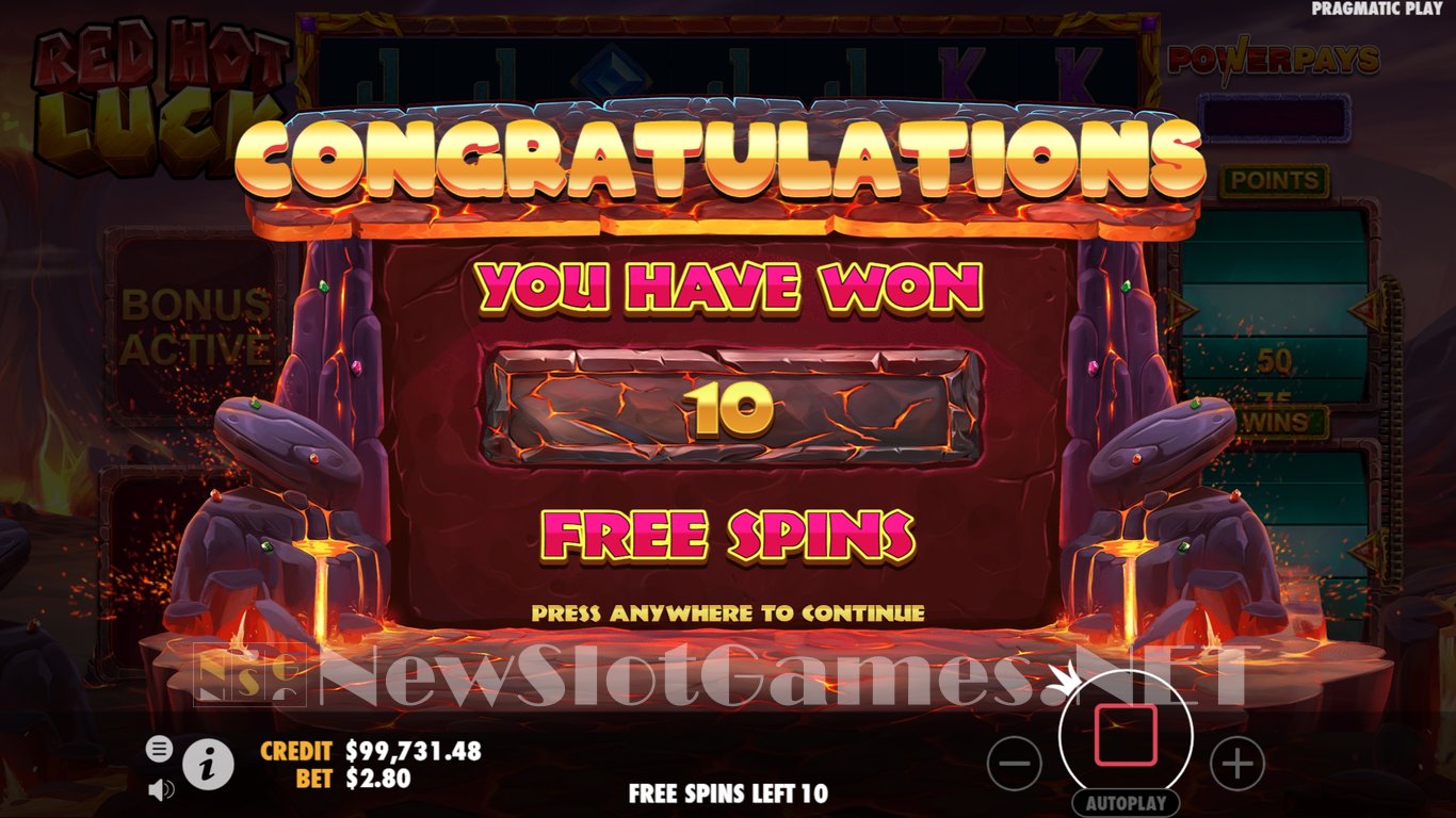 Red Hot Luck Slot Slot Image in Demo - pic. 6