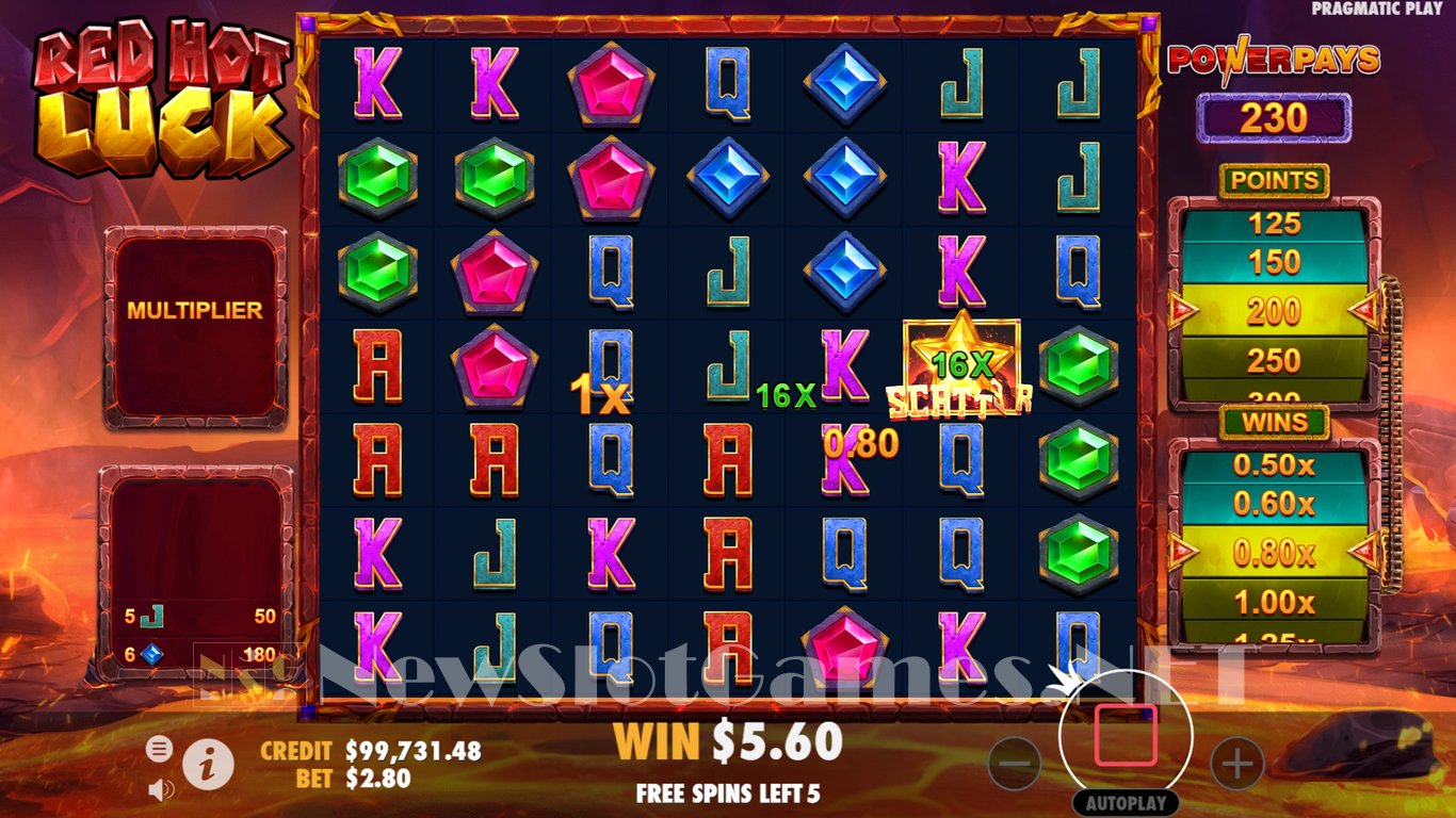 Red Hot Luck Slot Slot Image in Demo - pic. 8