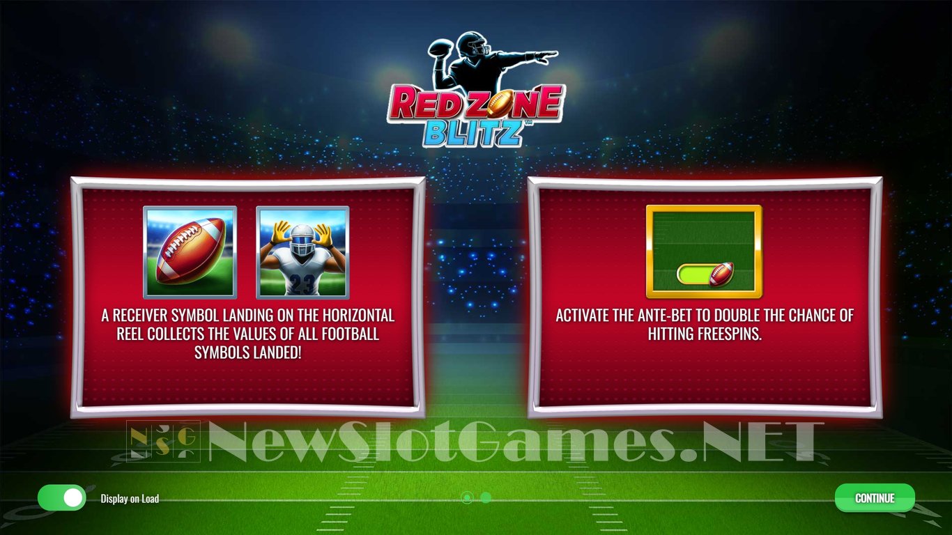Red Zone Blitz Slot Demo Image