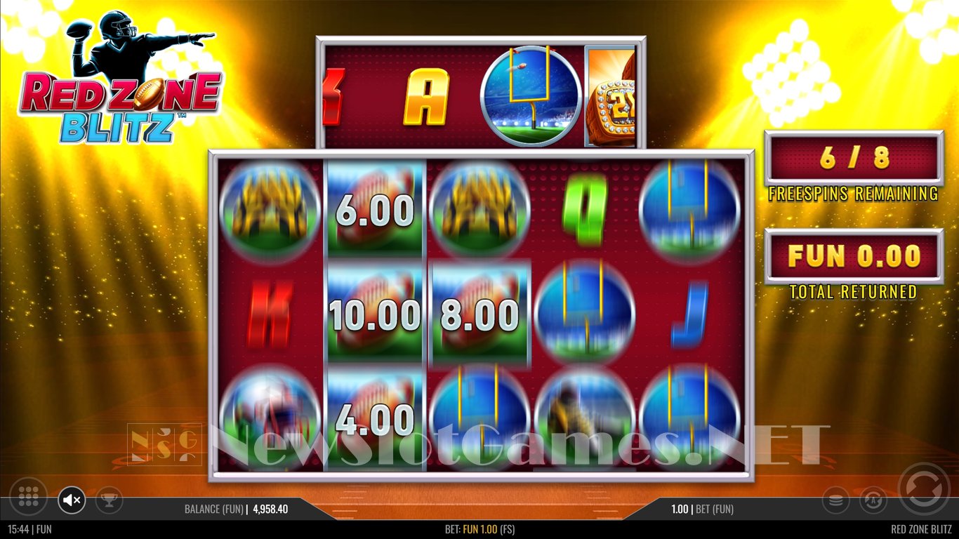 Red Zone Blitz Slot Slot Image in Demo - pic. 10
