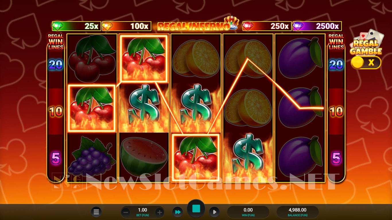 Regal Inferno Slot Slot Image in Demo - pic. 4