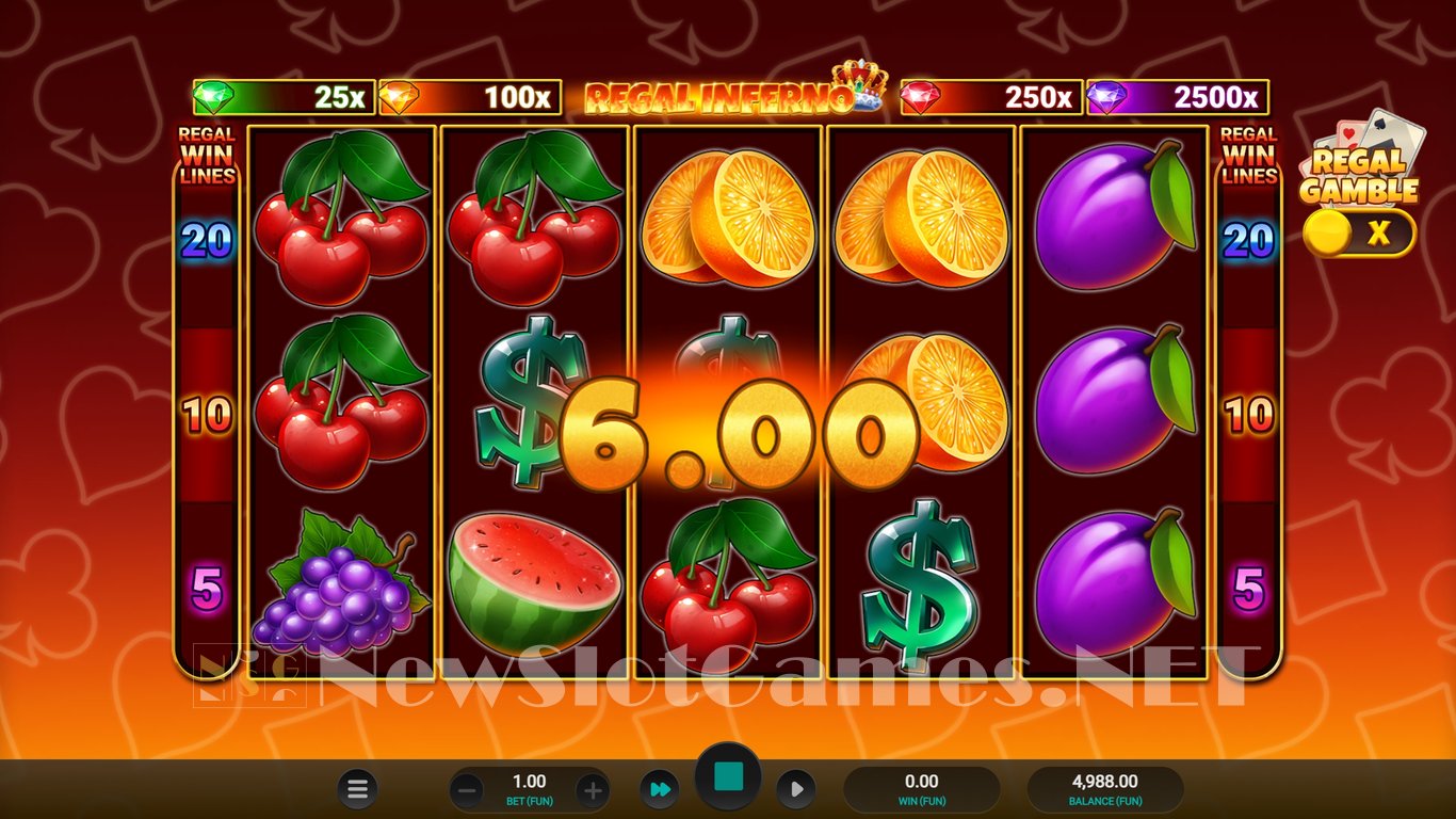 Regal Inferno Slot Slot Image in Demo - pic. 5