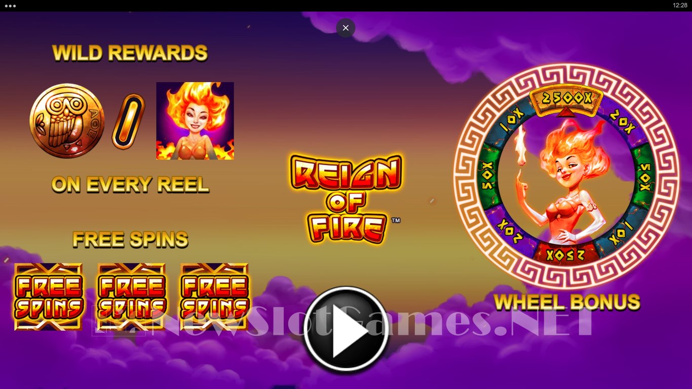 Reign of Fire Slot Demo Image