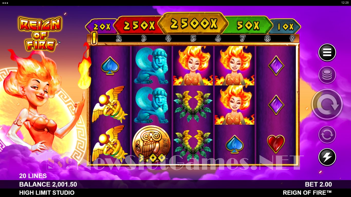 Reign of Fire Slot Slot Image in Demo - pic. 3