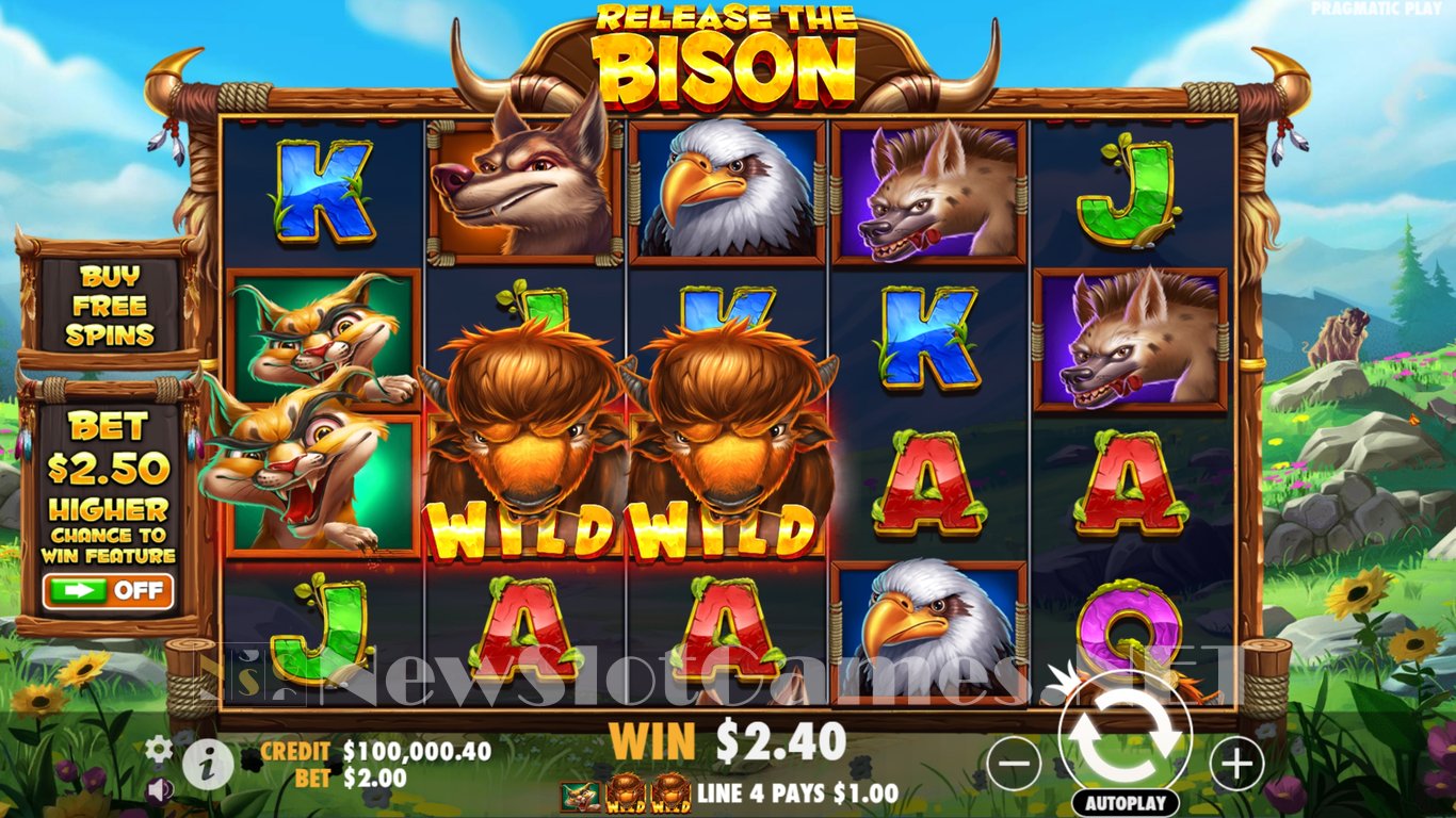 Release the Bison Slot Demo Image