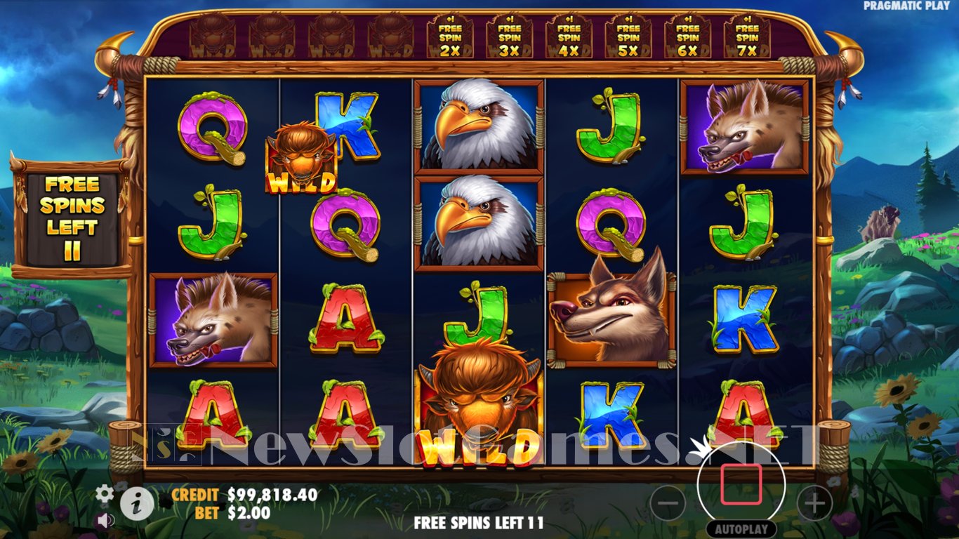 Release the Bison Slot Slot Image in Demo - pic. 10