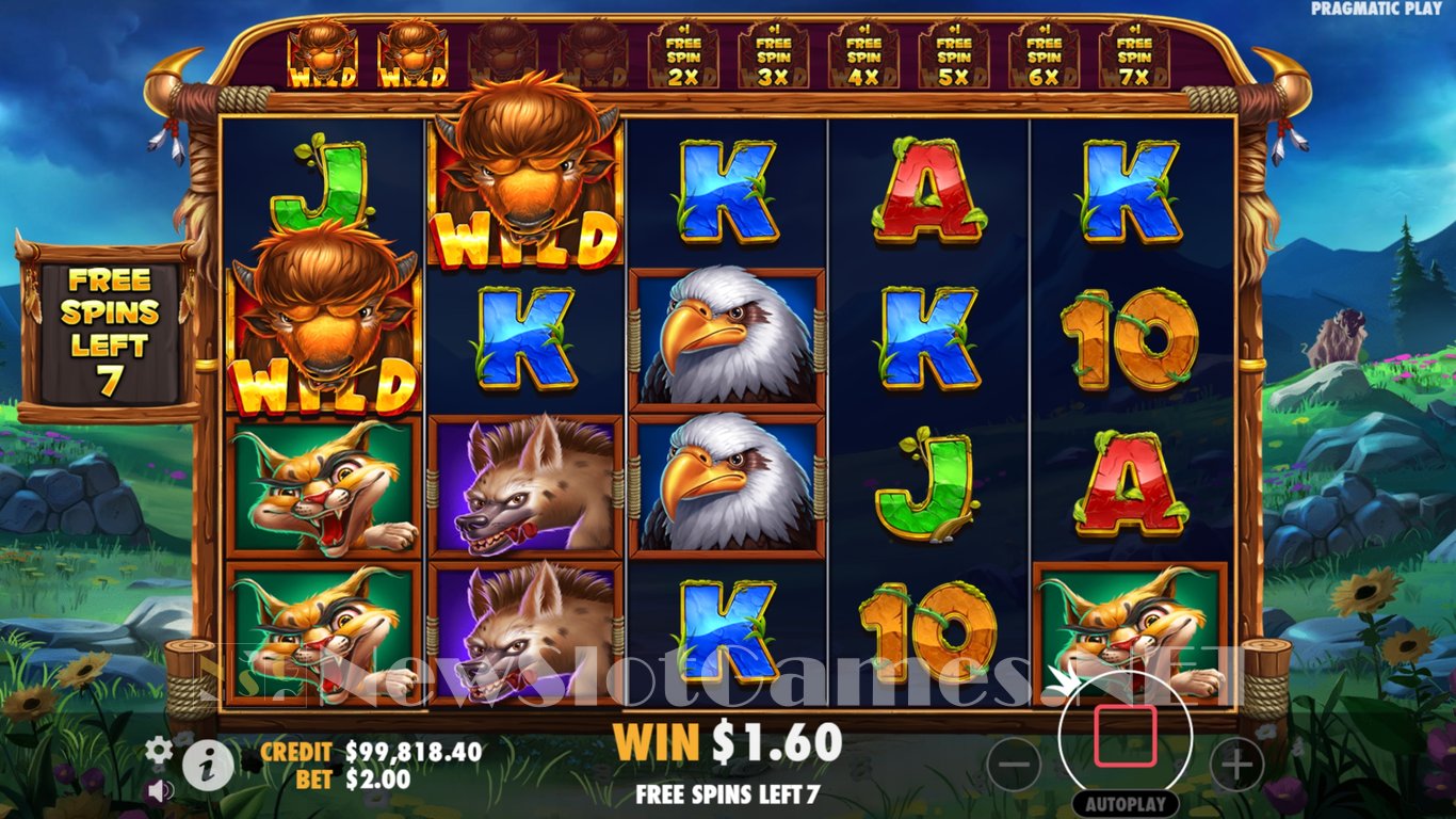 Release the Bison Slot Slot Image in Demo - pic. 11