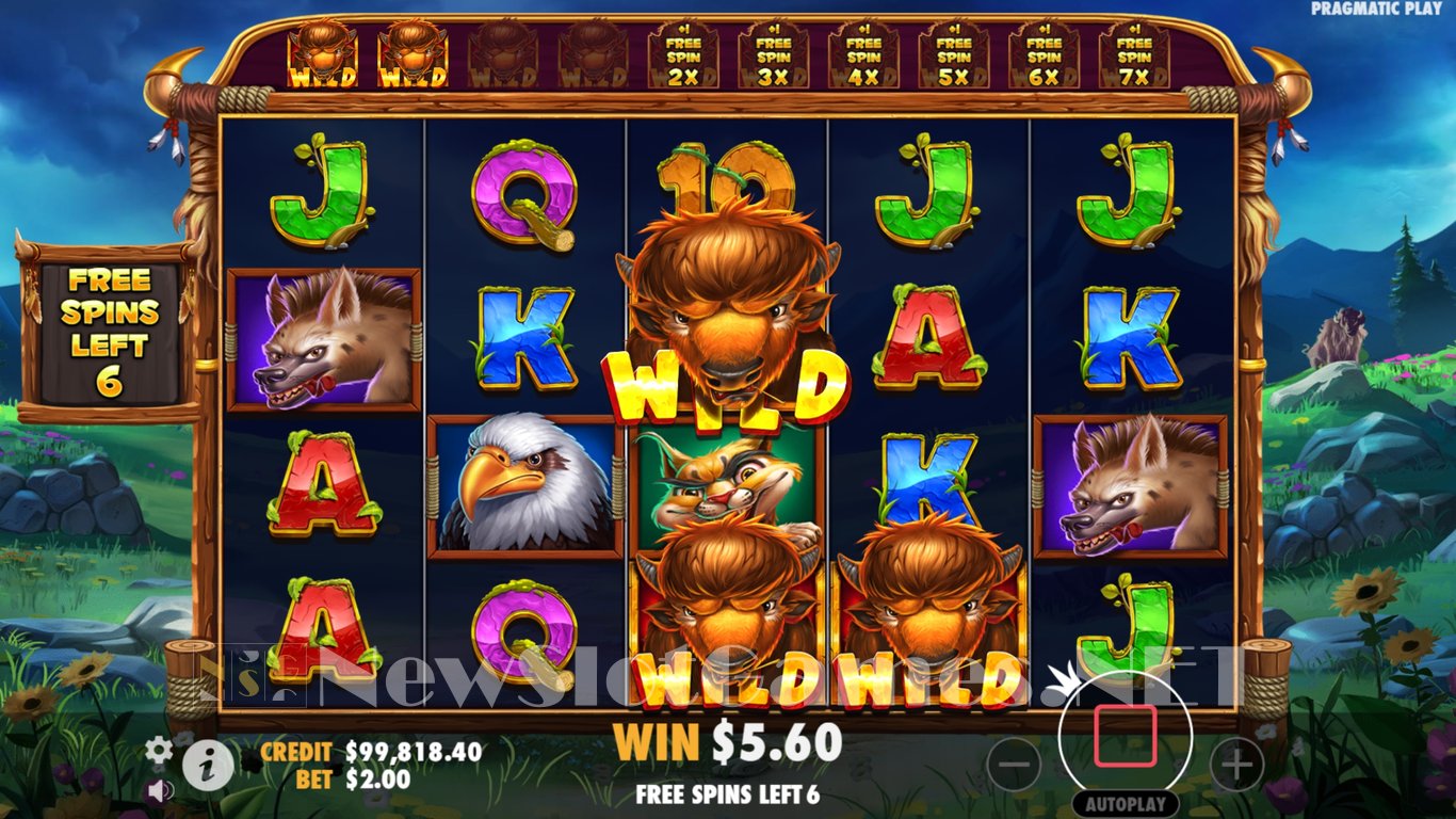 Release the Bison Slot Slot Image in Demo - pic. 12