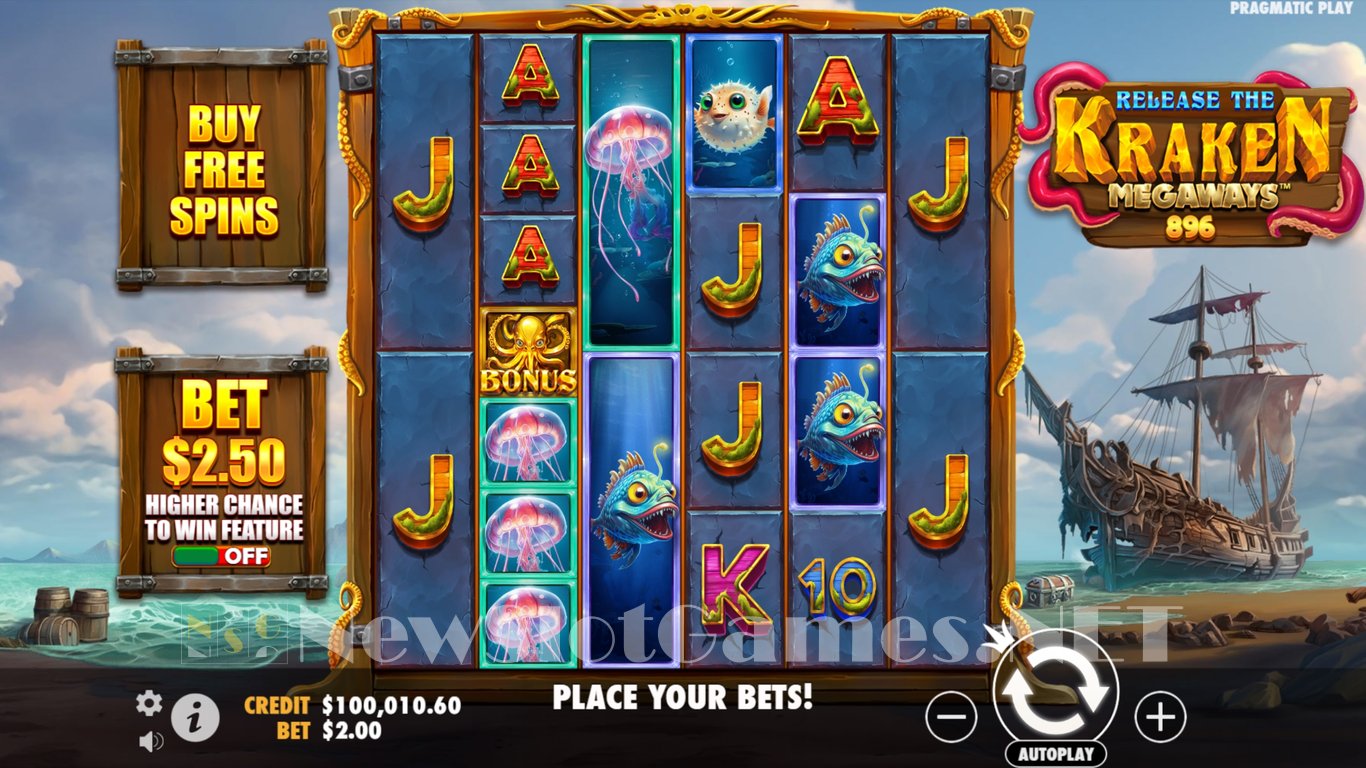 Release the Kraken Megaways Slot Slot Image in Demo - pic. 3