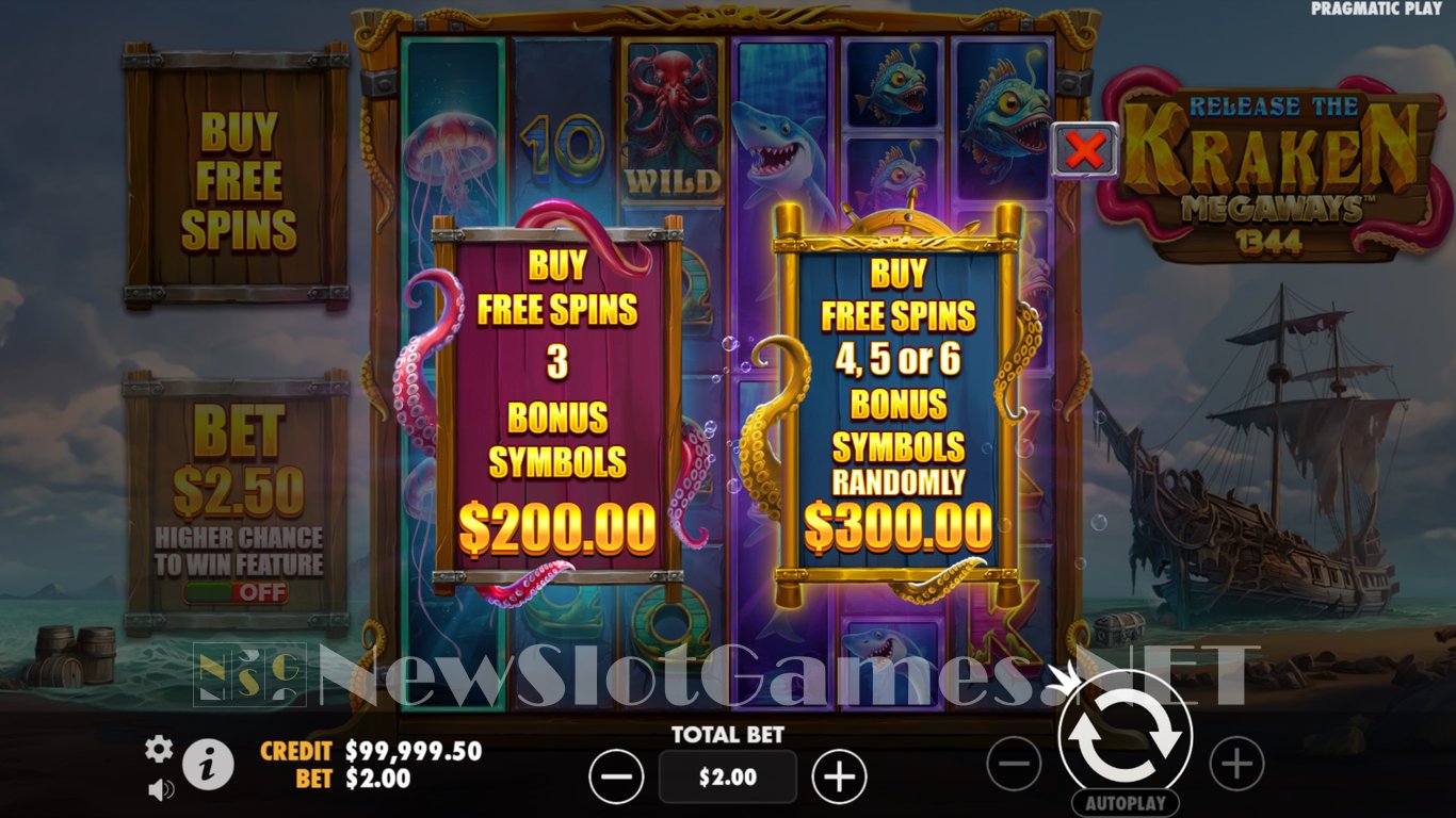 Release the Kraken Megaways Slot Slot Image in Demo - pic. 6
