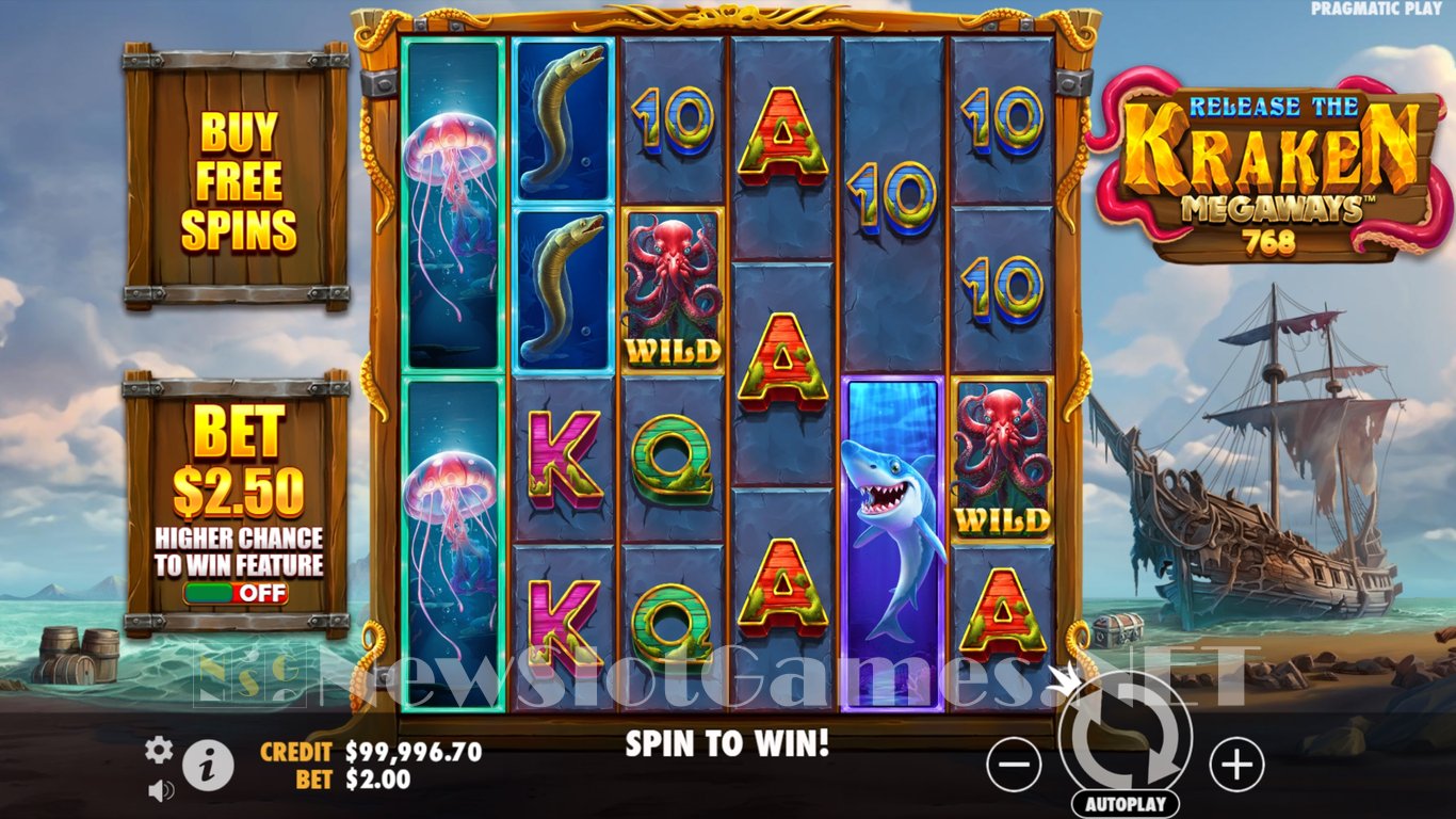 Release the Kraken Megaways Slot Slot Image in Demo - pic. 7