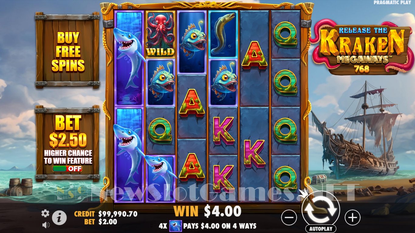 Release the Kraken Megaways Slot Slot Image in Demo - pic. 8