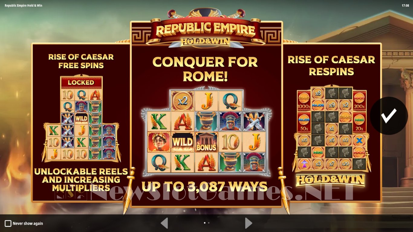 Republic Empire Hold & Win Slot Demo Image