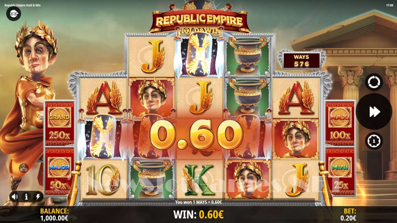 Republic Empire Hold & Win Slot Slot Image in Demo - pic. 3