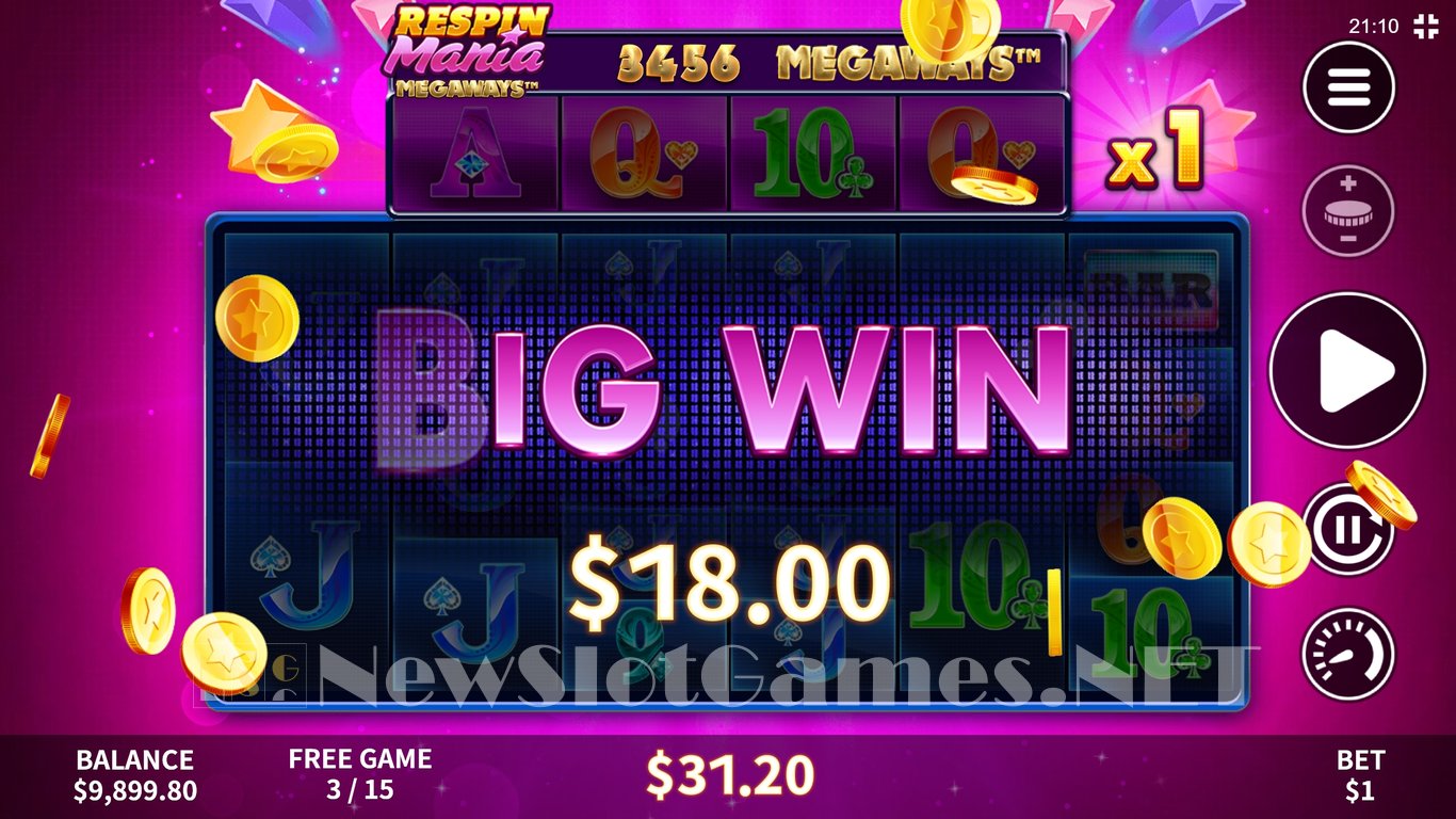 Respin Mania Megaways Slot Slot Image in Demo - pic. 10