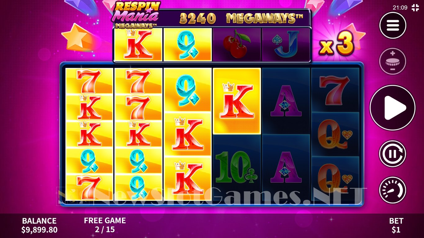 Respin Mania Megaways Slot Slot Image in Demo - pic. 9